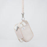 Mini Chiffon Beige Deco Collector Box Pouch Keychain  - LIHIT LAB myfa