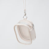 Mini Chiffon Beige Deco Collector Box Pouch Keychain  - LIHIT LAB myfa
