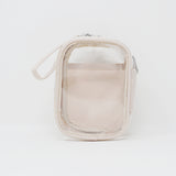 Mini Chiffon Beige Deco Collector Box Pouch Keychain  - LIHIT LAB myfa