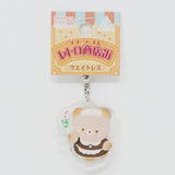 Bear Waitress Acrylic Keychain - Retro Shopping Street