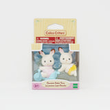 Chocolate Rabbit Twins Bunny - Calico Critters