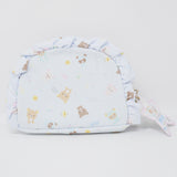 Patterned Ruffle Pouch - Rilakkuma Dinosaur Theme - San-X