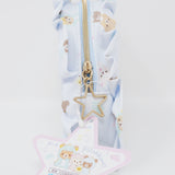 Patterned Ruffle Pouch - Rilakkuma Dinosaur Theme - San-X