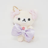 2025 Korilakkuma with Ribbon Plush Keychain - Makeup Theme - Rilakkuma Store Limited - San-X