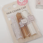 Juicy na Bear Pencil Cap Set - Kamio Japan