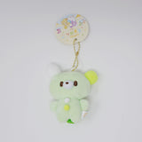 Green Matcha-pon Bear Plush Keychain - Pon Pon Kumapon Yell Japan