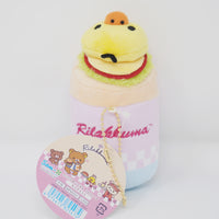2022 Kiiroitori Tortilla Plush Keychain - Fast Food Series - Rilakkuma - San-X