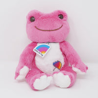 2018 Pink Pickles Plush Rainbow Embroidery - Pickles the Frog
