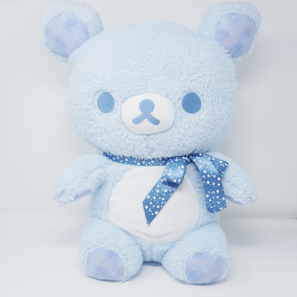 2021 Rilakkuma XL Fuzzy Prize Plush Blue - Starry Night - San-X