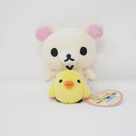 2004 Korilakkuma with Moving Kiiroitori Plush - Rilakkuma - San-X