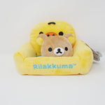 2013 Kiiroitori Multipurpose Stand Plush Sofa Rilakkuma Pillow Small - Rilakkuma Closet - San-X