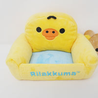 2013 Kiiroitori Multipurpose Stand Plush Sofa Rilakkuma Pillow Small - Rilakkuma Closet - San-X