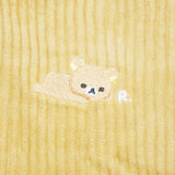 Large Rilakkuma Corduroy Two Way Tote Bag - San-X