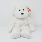 2001 Large The Beginning the Bear Plush Beanie Buddy - TY Beanie Babies