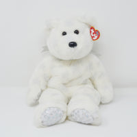 2001 Large The Beginning the Bear Plush Beanie Buddy - TY Beanie Babies