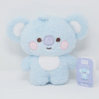 (Detached Tag) Fuzzy KOYA Small Plush - BT21 - Fuwafuwa Tatton - Sun Lemon