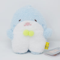 2021 Fuzzy Blue Shark Plush - Fuwafuwa Tatton -  Sun Lemon