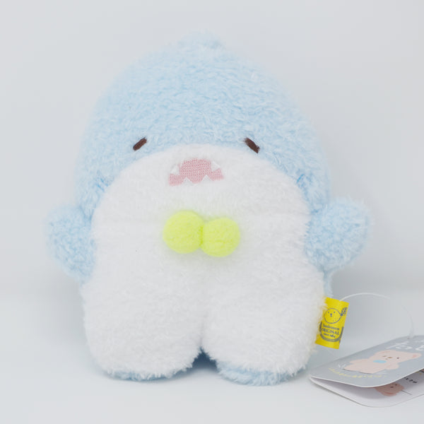 2021 Fuzzy Blue Shark Plush - Fuwafuwa Tatton -  Sun Lemon