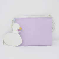 2022 Pouch Set - Rilakkuma Swan and Golden Flower Theme - San-X