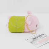2019 Mochi Mochi Dango Pink Rilakkuma Plush Keychain - Japanese Sweets Theme - San-X