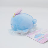 2022 Lost Baby Whale Pink Bunny Ears Super Mochi Tenori Plush - Jinbesan & Rabbit Theme - San-X