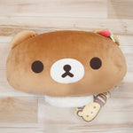 2021 Chairoikoguma Double Sided Pillow with Kuma Bee & Tulip - Rilakkuma Store Limited - Koguma's Friend Theme - San-X