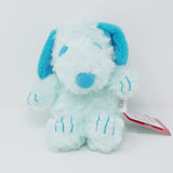 2022 Snoopy Fuzzy Blue Bean Plush - Peanuts Japan