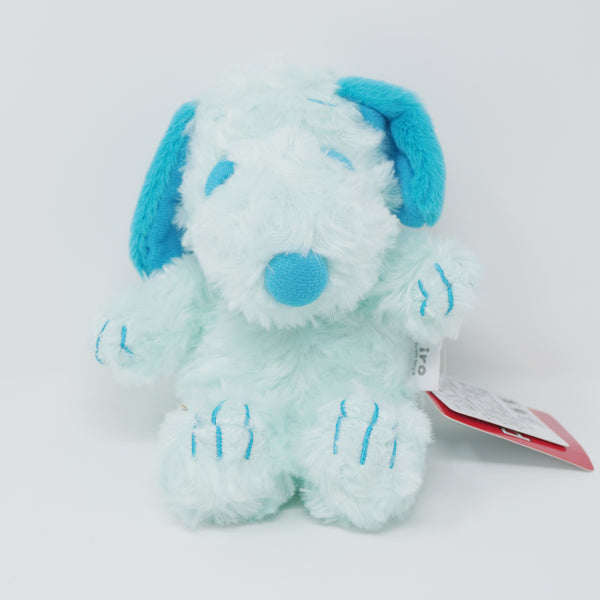 2022 Snoopy Fuzzy Blue Bean Plush - Peanuts Japan