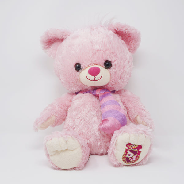 (No Tags) 2013 Souffle 2nd Anniversary Small Bear Plush - UniBEARsity - Disney Store Limited