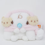 2022 Cinnamoroll Pink Scarf Fuzzy Plush - Sanrio
