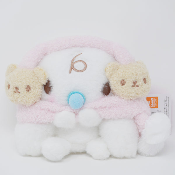 2022 Cinnamoroll Pink Scarf Fuzzy Plush - Sanrio