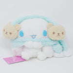 2022 Cinnamoroll Blue Scarf Fuzzy Plush - Sanrio