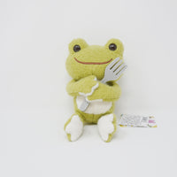 2022 Pickles the Frog with Fork Bean Plush - Nakajima