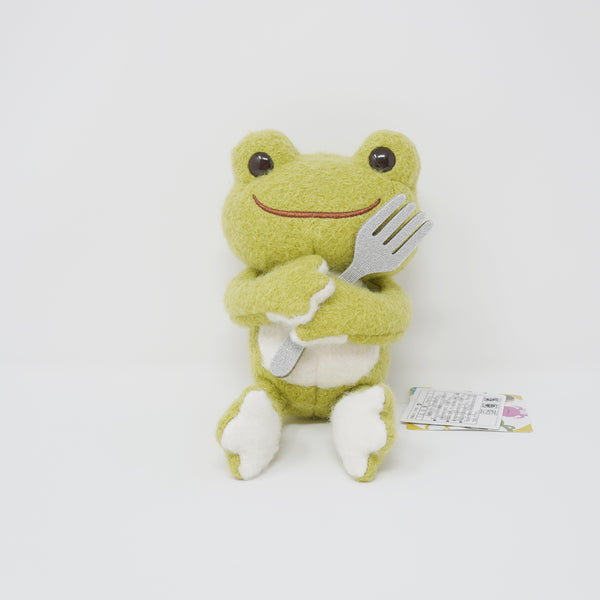 2022 Pickles the Frog with Fork Bean Plush - Nakajima