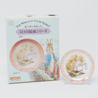 2004 Peter Rabbit 12 Months Mini Collectible Plate Bunny - February