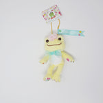 2019 Yellow Pickles Flower Parade Plush Keychain - Pickles the Frog - Nakajima