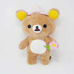 (No Tags) Flower Bonnet Rilakkuma Plush - Rilakkuma Licensed San-X