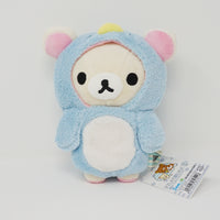 2014 Korilakkuma in Penguin Outfit Plush - Shima Shima Everyday Rilakkuma Theme - Winter - San-X