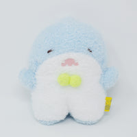 (No Tags) 2021 Fuzzy Blue Shark Plush - Fuwafuwa Tatton -  Sun Lemon