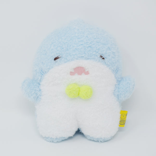 (No Tags) 2021 Fuzzy Blue Shark Plush - Fuwafuwa Tatton -  Sun Lemon