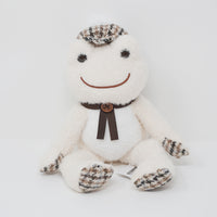 2022 Cream Pickes with Brown Houndstooth Plush - Pickles the Frog - Nakajima