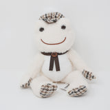 2022 Cream Pickes with Brown Houndstooth Plush - Pickles the Frog - Nakajima