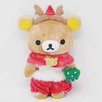(No Tags) 2018 Reindeer Rilakkuma Plush - Christmas Rilakkuma Store Limited - San-X
