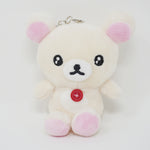 (No Tags) 2019 Korilakkuma Glitter Eyes Mini Plush Keychain - Rilakkuma Pop Up Shop Limited - Always With Rilakkuma - San-X