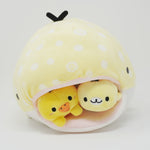 2022 Jinbesan x Mamegoma x Kiiroitori Super Mochi Plush Playset - Kiiroitori Aquarium Rilakkuma Store Limited- San-X