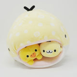 2022 Jinbesan x Mamegoma x Kiiroitori Super Mochi Plush Playset - Kiiroitori Aquarium Rilakkuma Store Limited- San-X