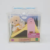 (Secondhand) Mini Carry Case Friends Slide Puppy - Calico Critters