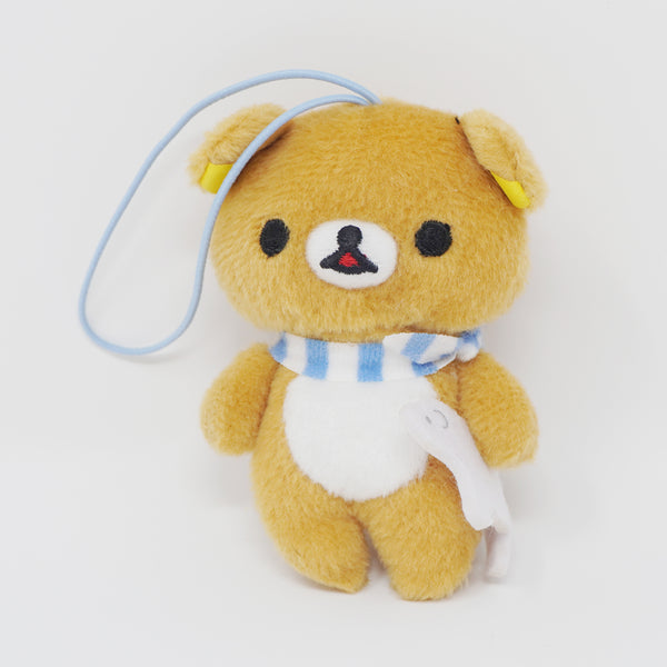 Mini Rilakkuma Prize Plush Phone Strap - Shima Shima Theme - San-X