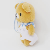 Mini Rilakkuma Prize Plush Phone Strap - Shima Shima Theme - San-X
