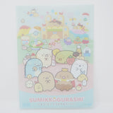 Sumikko A4 Blue Document Holder - Food Theme Sumikkogurashi - San-X